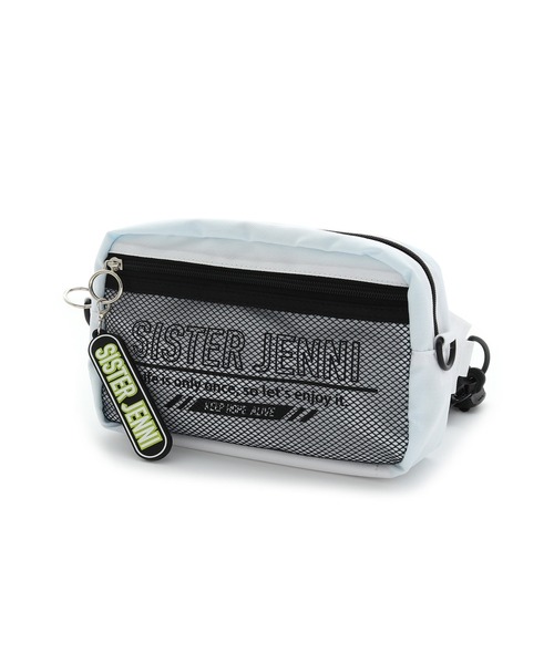 SISTER JENNI（SISTER JENNI）の「2wayボディバッグ（ボディバッグ/ウエストポーチ・キッズ・オフホワイト/ラベンダー/ブラック・F）」の9枚目の写真