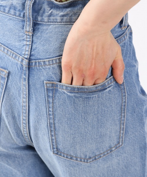LOWRYS FARM(ローリーズファーム)の「CONE/ストレートパンツ 948666(デニムパンツ・レディース・ブルー/ライトブルー・SMALL/MEDIUM/LARGE)」の10枚目の写真