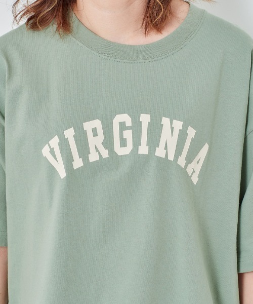 DISCUS(ディスカス)の「【DISCUS】ディスカス USAコットンプリントTee(Tシャツ/カットソー・レディース・イエロー/グリーン/ブラック/ホワイト系1/ラベンダー/ホワイト・M)」の15枚目の写真
