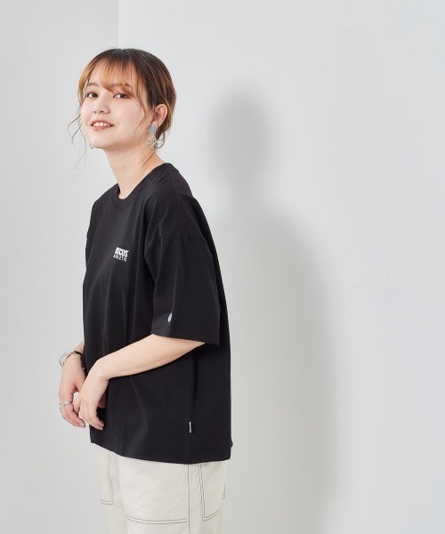 DISCUS(ディスカス)の「【DISCUS】ディスカス USAコットンプリントTee(Tシャツ/カットソー・レディース・イエロー/グリーン/ブラック/ホワイト系1/ラベンダー/ホワイト・M)」の14枚目の写真