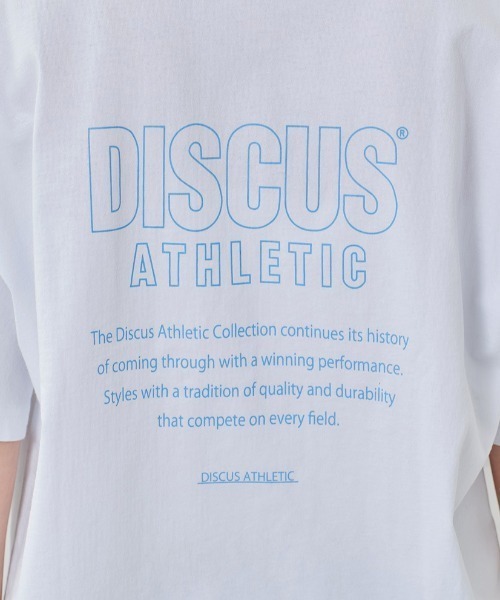 DISCUS(ディスカス)の「【DISCUS】ディスカス USAコットンプリントTee(Tシャツ/カットソー・レディース・イエロー/グリーン/ブラック/ホワイト系1/ラベンダー/ホワイト・M)」の22枚目の写真