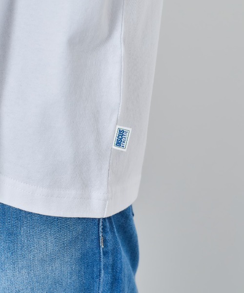 DISCUS(ディスカス)の「【DISCUS】ディスカス USAコットンプリントTee(Tシャツ/カットソー・レディース・イエロー/グリーン/ブラック/ホワイト系1/ラベンダー/ホワイト・M)」の8枚目の写真