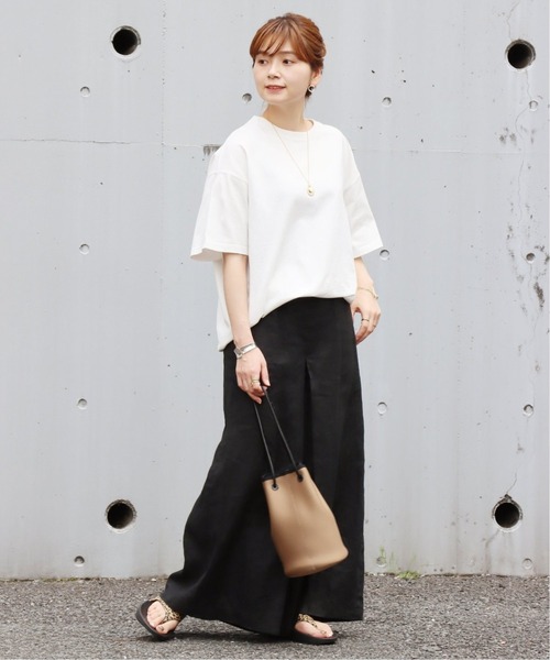 JOURNAL STANDARD（ジャーナルスタンダード）の「■■タックスウェットTシャツ◆3（Tシャツ/カットソー・レディース・ホワイト/ブラック/ピンク/ホワイト×ホワイト・FREE）」の20枚目の写真