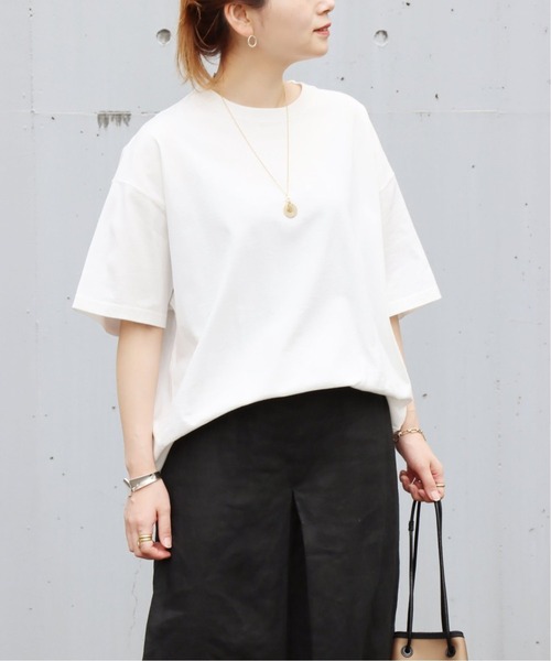 JOURNAL STANDARD（ジャーナルスタンダード）の「■■タックスウェットTシャツ◆3（Tシャツ/カットソー・レディース・ホワイト/ブラック/ピンク/ホワイト×ホワイト・FREE）」の17枚目の写真