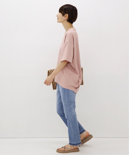 JOURNAL STANDARD（ジャーナルスタンダード）の「■■タックスウェットTシャツ◆3（Tシャツ/カットソー・レディース・ホワイト/ブラック/ピンク/ホワイト×ホワイト・FREE）」の10枚目の写真