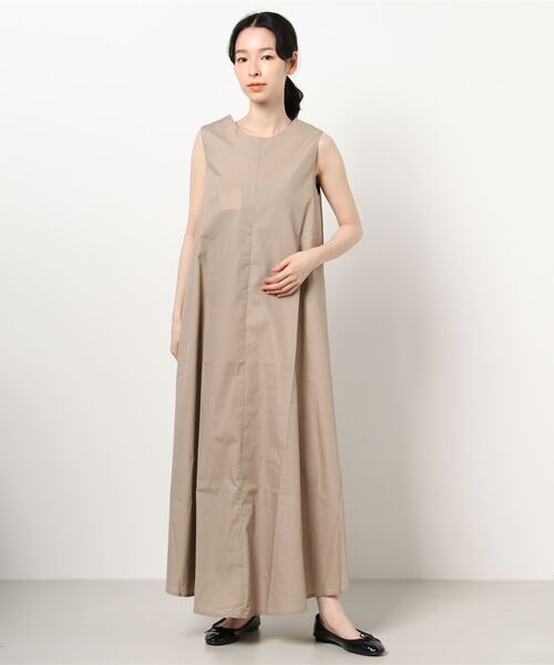 KOBE LETTUCE（コウベレタス）の「前後2WAYスリーブレスAラインワンピース（ワンピース・レディース・ブラック/ベージュ/カーキ/ブルー・FREE）」の12枚目の写真