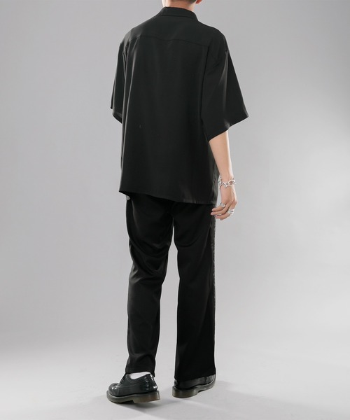 kutir（クティール）の「刺繍シャツ（シャツ/ブラウス・メンズ・ブラック/オレンジ/ライトブルー・LARGE/MEDIUM）」の6枚目の写真