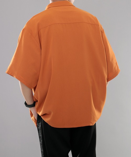 kutir（クティール）の「刺繍シャツ（シャツ/ブラウス・メンズ・ブラック/オレンジ/ライトブルー・LARGE/MEDIUM）」の22枚目の写真