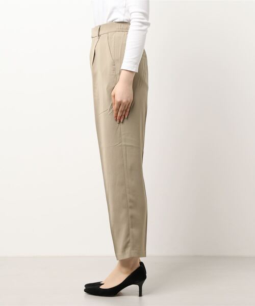 Te chichi（テチチ）の「ソフトテーパードパンツ（その他パンツ・レディース・オレンジ/ブラック/カーキ・SMALL/MEDIUM）」の4枚目の写真