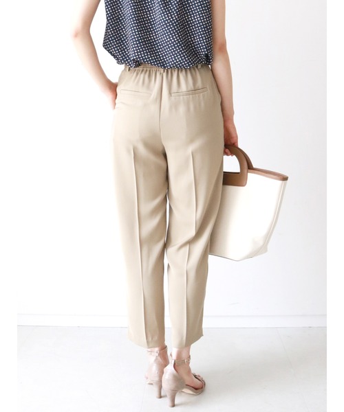 Te chichi（テチチ）の「ソフトテーパードパンツ（その他パンツ・レディース・オレンジ/ブラック/カーキ・SMALL/MEDIUM）」の9枚目の写真