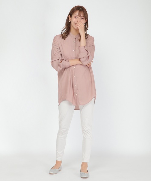 ikka（イッカ）の「yogaretch スキニーパンツ（その他パンツ・レディース・チャコールグレー/ブラック/オフホワイト/キャメル・S/M/L）」の16枚目の写真