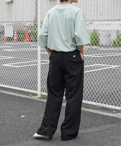 Perushu（ペルーシュ）の「レトロフラワープリントスラックス（スラックス・メンズ・パープル/イエロー/ブラック・MEDIUM/LARGE/SMALL）」の14枚目の写真