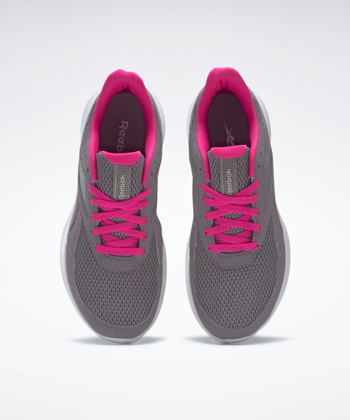 Reebok(リーボック)の「 クイック モーション 2.0 / Quick Motion 2.0(スニーカー・レディース・グレー×ピンク/ブラック×ブルー・23.0cm/23.5cm/24.0cm/24.5cm/25.0cm/25.5cm/26.0cm)」の5枚目の写真