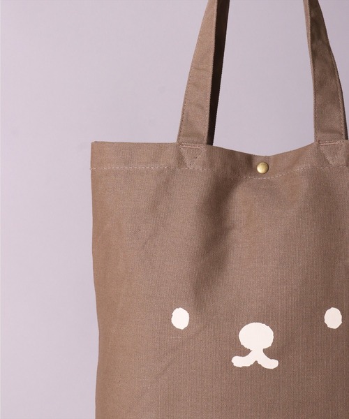 Miffy（ ミッフィー）の「(EL)【ミッフィー】フェイス プリント トートバッグ（トートバッグ・レディース・ナチュラル/ブラック/アイボリー系1/アイボリー系2/ブラウン系1・ONE SIZE）」の2枚目の写真