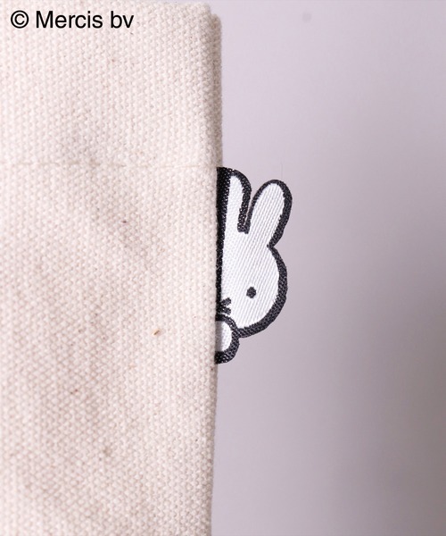 Miffy（ ミッフィー）の「(EL)【ミッフィー】フェイス プリント トートバッグ（トートバッグ・レディース・ナチュラル/ブラック/アイボリー系1/アイボリー系2/ブラウン系1・ONE SIZE）」の18枚目の写真