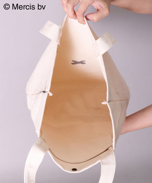 Miffy（ ミッフィー）の「(EL)【ミッフィー】フェイス プリント トートバッグ（トートバッグ・レディース・ナチュラル/ブラック/アイボリー系1/アイボリー系2/ブラウン系1・ONE SIZE）」の19枚目の写真