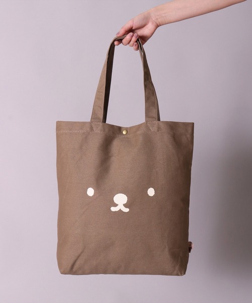 Miffy（ ミッフィー）の「(EL)【ミッフィー】フェイス プリント トートバッグ（トートバッグ・レディース・ナチュラル/ブラック/アイボリー系1/アイボリー系2/ブラウン系1・ONE SIZE）」の8枚目の写真