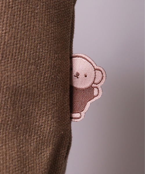 Miffy（ ミッフィー）の「(EL)【ミッフィー】フェイス プリント トートバッグ（トートバッグ・レディース・ナチュラル/ブラック/アイボリー系1/アイボリー系2/ブラウン系1・ONE SIZE）」の10枚目の写真