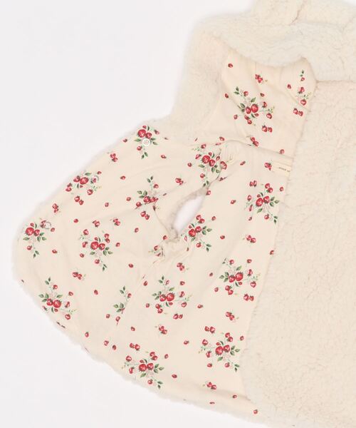 sense of wonder(センスオブワンダー)の「モコモコフードつきベスト【日本製】(ベスト・キッズ・キナリ/ベージュ/グレー・70-90cm)」の11枚目の写真