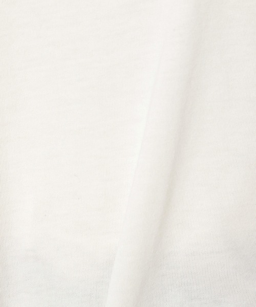 mysty woman（ミスティウーマン）の「メッセージロゴＴシャツ 217547（Tシャツ/カットソー・レディース・ベージュ/オフホワイト/チャコール・FREE）」の21枚目の写真