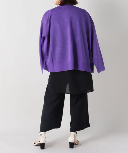 NOLLEY’S（ノーリーズ）の「◇【WEB限定】ハイツイストクロスセットアップパンツ（その他パンツ・レディース・オレンジ/ブラック/ベージュ・36/38）」の16枚目の写真