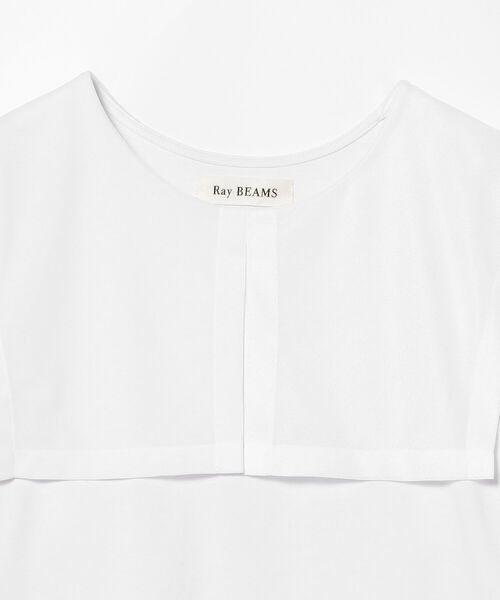 Ray BEAMS（レイビームス）の「Ray BEAMS / セーラーカラー ロングスリーブ Tシャツ（Tシャツ/カットソー・レディース・ブラック/ホワイト・ONE SIZE）」の21枚目の写真