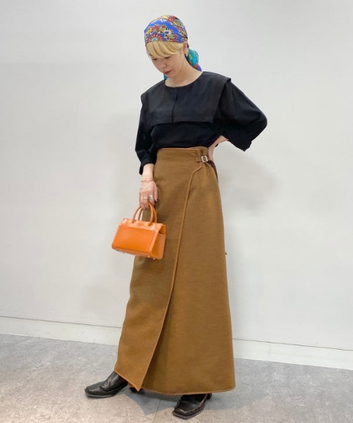 Ray BEAMS（レイビームス）の「Ray BEAMS / セーラーカラー ロングスリーブ Tシャツ（Tシャツ/カットソー・レディース・ブラック/ホワイト・ONE SIZE）」の18枚目の写真