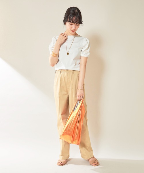 SHENERY（シーナリー）の「ギャザーショルダーカットソー（T