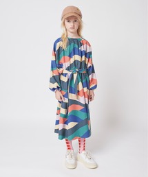 BOBO CHOSES | Multi color block woven dress(ワンピース)