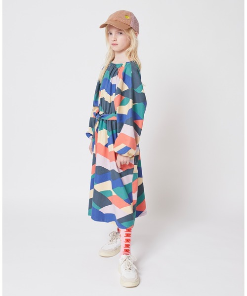 BOBO CHOSES（ボボショーズ）の「Multi color block woven dress