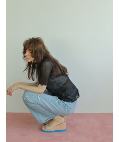 AMAIL（アマイル）の「カラフルポイントサンダル（サンダル・レディース・ブラック/ベージュ・S/M/L）」の15枚目の写真