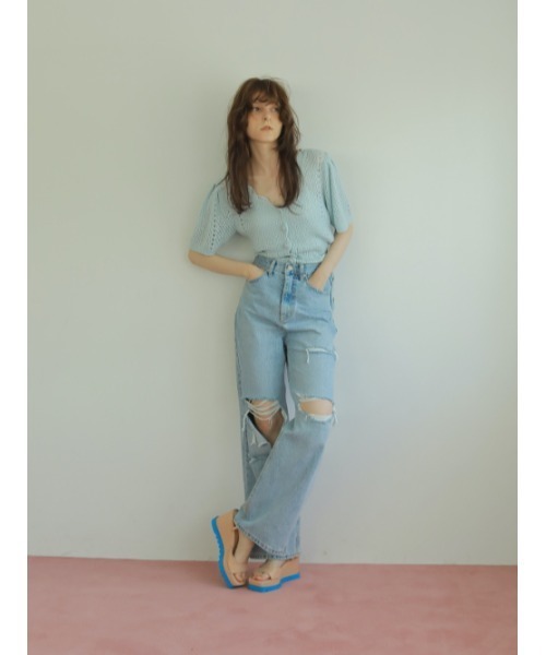 AMAIL（アマイル）の「カラフルポイントサンダル（サンダル・レディース・ブラック/ベージュ・S/M/L）」の7枚目の写真