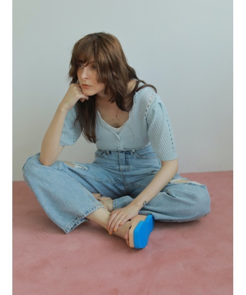 AMAIL（アマイル）の「カラフルポイントサンダル（サンダル・レディース・ブラック/ベージュ・S/M/L）」の3枚目の写真