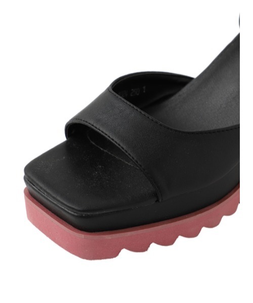 AMAIL（アマイル）の「カラフルポイントサンダル（サンダル・レディース・ブラック/ベージュ・S/M/L）」の14枚目の写真