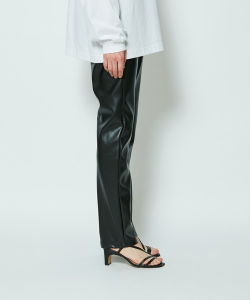 SUPERTHANKS(スーパーサンクス)の「#【SUPERTHANKS/スーパーサンクス】SIDE ZIP SLIT 2WAY PT/サイドスリット2WAYパンツ(その他パンツ・レディース・ブラック/ブラック系その他・SMALL)」の6枚目の写真