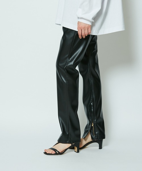 SUPERTHANKS(スーパーサンクス)の「#【SUPERTHANKS/スーパーサンクス】SIDE ZIP SLIT 2WAY PT/サイドスリット2WAYパンツ(その他パンツ・レディース・ブラック/ブラック系その他・SMALL)」の12枚目の写真