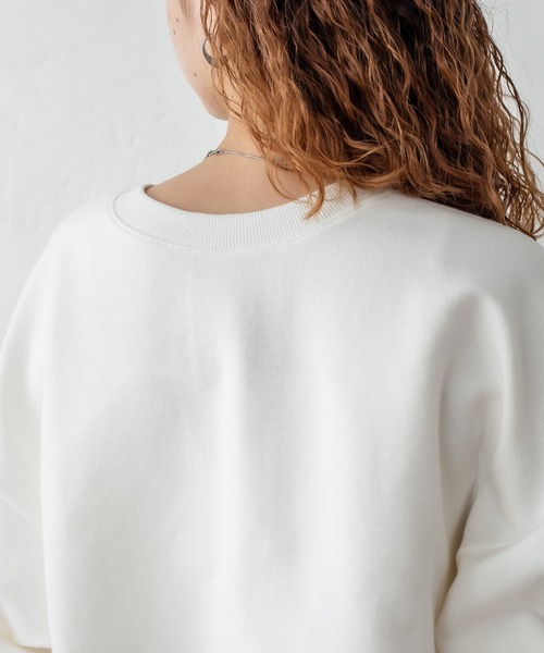 mystic（ミスティック）の「ドルマンチビカーディガン（カーディガン/ボレロ・レディース・ブラック/ベージュ/パープル/オフホワイト/オレンジ・FREE）」の10枚目の写真