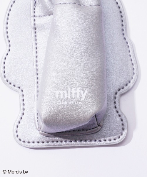 natural couture（ナチュラルクチュール）の「MIFFY FACE ダイカットスプレーケース（その他・レディース・グレー/オフホワイト・FREE）」の6枚目の写真