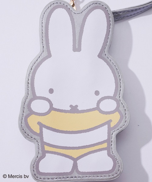 natural couture（ナチュラルクチュール）の「MIFFY FACE ダイカットスプレーケース（その他・レディース・グレー/オフホワイト・FREE）」の4枚目の写真