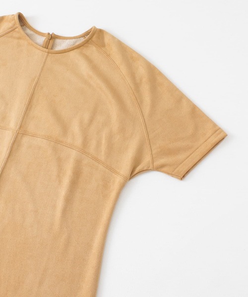 KBF（ケイビーエフ）の「スエードロングワンピース（ワンピース・レディース・オフホワイト/キャメル/ブラック・ONE）」の13枚目の写真