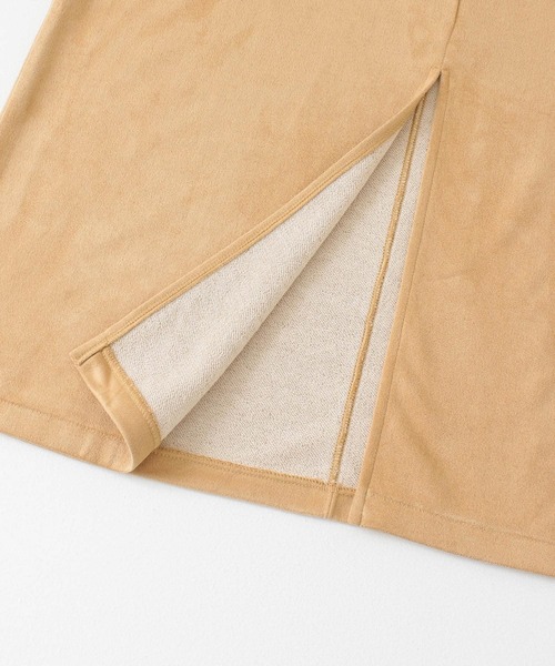 KBF（ケイビーエフ）の「スエードロングワンピース（ワンピース・レディース・オフホワイト/キャメル/ブラック・ONE）」の16枚目の写真