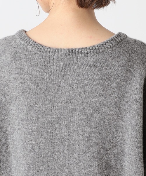 SLOBE IENA（スローブイエナ）の「SUPER GEELONG クルーネックプルオーバー◆（ニット/セーター・レディース・ブラウン/グレー系その他/ナチュラル・FREE）」の15枚目の写真