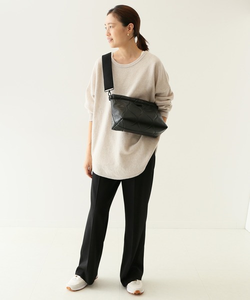 SLOBE IENA（スローブイエナ）の「SUPER GEELONG クルーネックプルオーバー◆（ニット/セーター・レディース・ブラウン/グレー系その他/ナチュラル・FREE）」の19枚目の写真