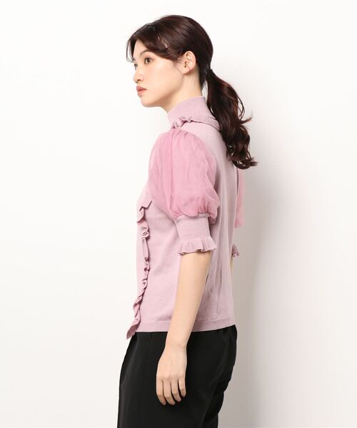 Swankiss（スワンキス）の「HB air puff knit TOPS（ニット