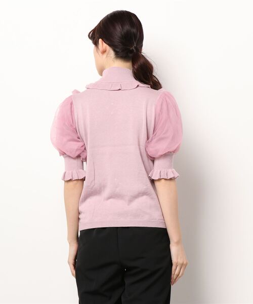 Swankiss（スワンキス）の「HB air puff knit TOPS（ニット
