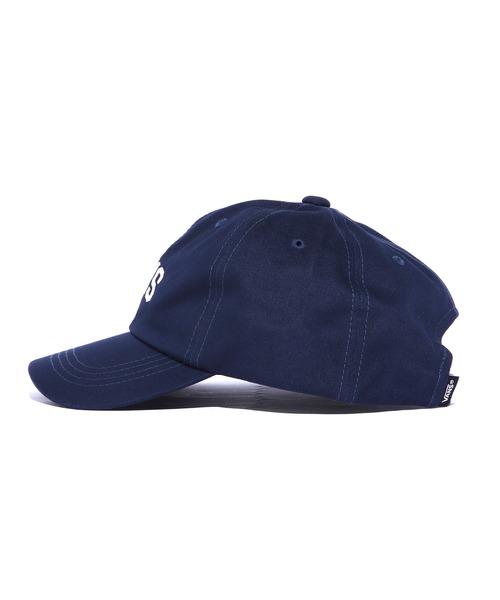 VANS(バンズ)の「VANS/ヴァンズ M VANS Arch Logo 6Panel cap カレッジロゴ ブランドロゴ 刺繍 キャップ(キャップ・メンズ・ネイビー/ワイン/ホワイト・FREE)」の4枚目の写真