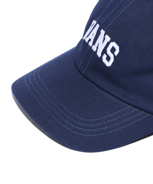 VANS(バンズ)の「VANS/ヴァンズ M VANS Arch Logo 6Panel cap カレッジロゴ ブランドロゴ 刺繍 キャップ(キャップ・メンズ・ネイビー/ワイン/ホワイト・FREE)」の6枚目の写真