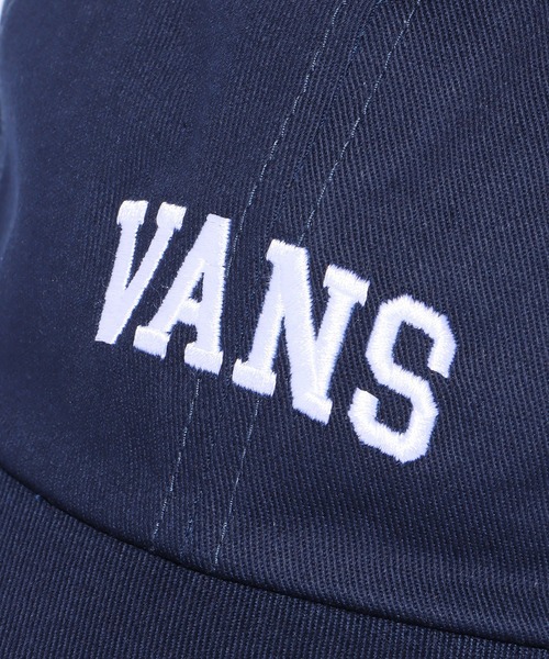 VANS(バンズ)の「VANS/ヴァンズ M VANS Arch Logo 6Panel cap カレッジロゴ ブランドロゴ 刺繍 キャップ(キャップ・メンズ・ネイビー/ワイン/ホワイト・FREE)」の7枚目の写真