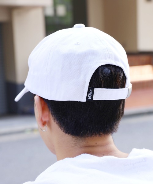VANS(バンズ)の「VANS/ヴァンズ M VANS Arch Logo 6Panel cap カレッジロゴ ブランドロゴ 刺繍 キャップ(キャップ・メンズ・ネイビー/ワイン/ホワイト・FREE)」の17枚目の写真