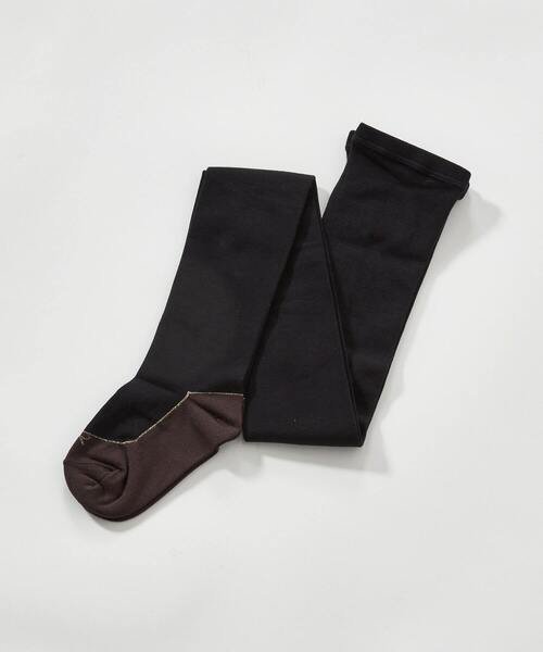 ADIEU TRISTESSE(アデュートリステス)の「バレエシューズ履いている風タイツ(タイツ/ストッキング・レディース・ブラック/ボルドー/杢グレー・FREE)」の6枚目の写真